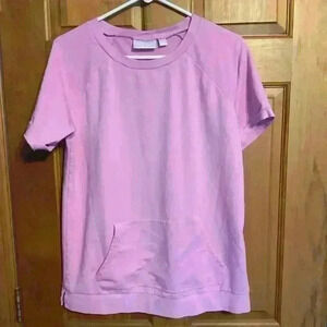 Belle Kim Gravel pink t shirt